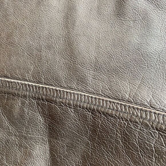 Ralph Lauren Collection Made in Italy Brown Distressed Calf Cavalry Moto Jacket - Picture 10 of 13